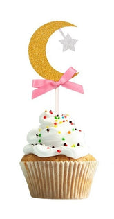 Cupcake Topper Maan - rose